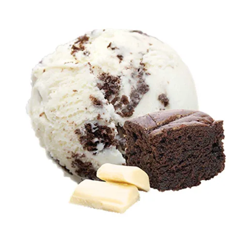 White Chocolate Brownie Ice Cream — Ice Cream Gallon
